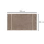 Mijölnir Toalla de Baño Visón, 65% Algodón / 35% Lyocell, Suave y Absorbente para el Hogar y Spa